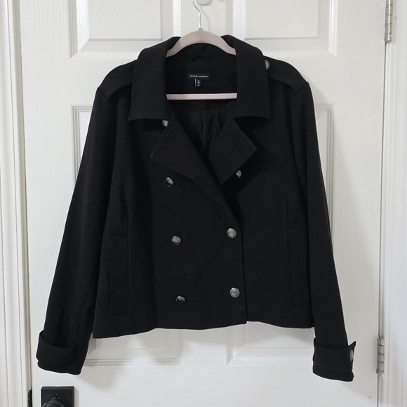 Universal Standar Plus Size Rivington Black Classic Jacket Size 18-20 - Picture 5 of 10